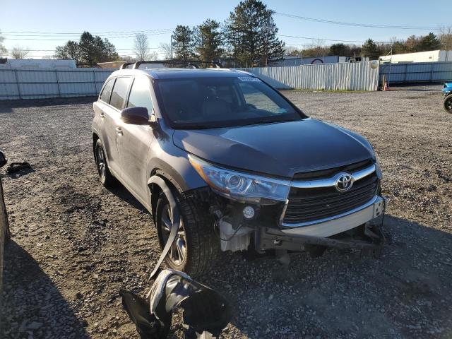 TOYOTA HIGHLANDER 2015 with VIN 5TDJKRFH9FS220727 - Photo from auction
