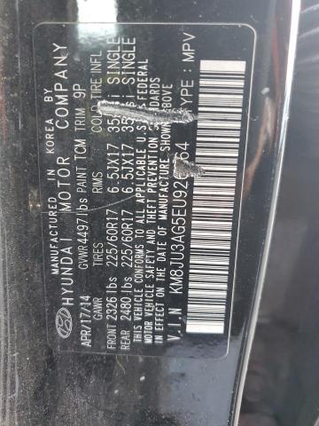 Photo 10 from auction – 2014 HYUNDAI TUCSON GLS with VIN KM8JU3AG5EU926864