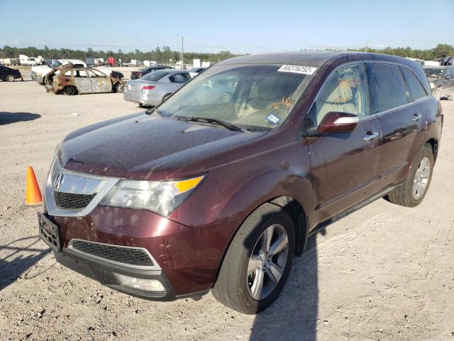 Photo 2 from auction – 2012 ACURA MDX TECHNO with VIN 2HNYD2H36CH536723