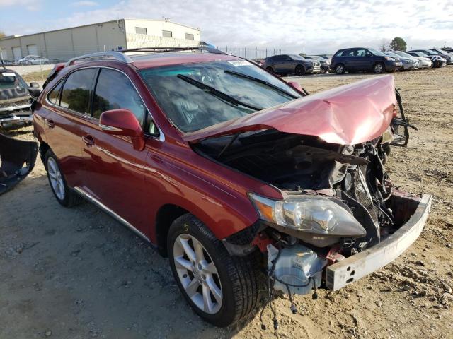 LEXUS RX 350 2010 with VIN JTJZK1BA9A2000790 - Photo from auction