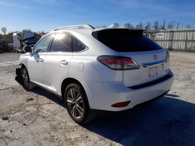 Photo 3 from auction – 2015 LEXUS RX 350 BAS with VIN 2T2BK1BA7FC267547