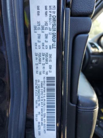 Photo 10 from auction – 2012 JEEP GRAND CHER with VIN 1C4RJFAG4CC349278