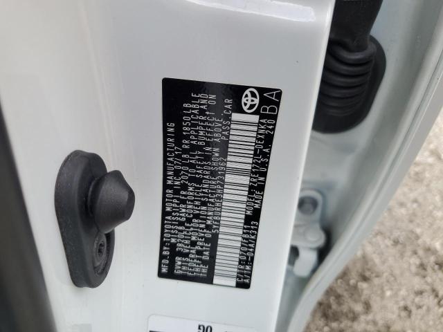 Photo 10 from auction – 2017 TOYOTA COROLLA L with VIN 5YFBURHE3HP731962