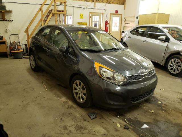 KIA RIO EX 2013 with VIN KNADN5A3XD6096938 - Photo from auction