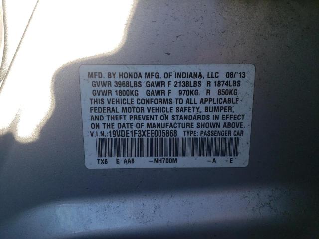 Photo 10 from auction – 2014 ACURA ILX 20 with VIN 19VDE1F3XEE005868