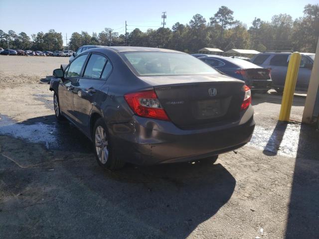 Photo 3 from auction – 2012 HONDA CIVIC EX with VIN 2HGFB2F86CH607096