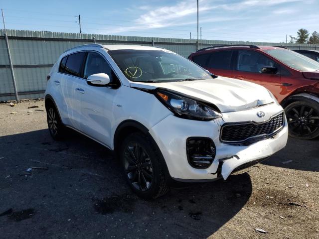 KIA SPORTAGE E 2018 with VIN KNDPNCAC7J7469721 - Photo from auction