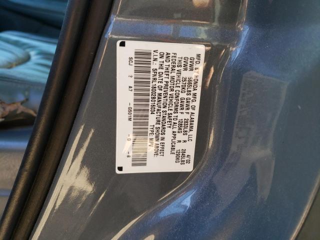 Photo 10 from auction – 2002 HONDA ODYSSEY EX with VIN 5FNRL18002B016034