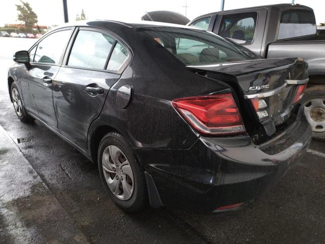 Photo 3 from auction – 2013 HONDA CIVIC LX with VIN 19XFB2F54DE273393