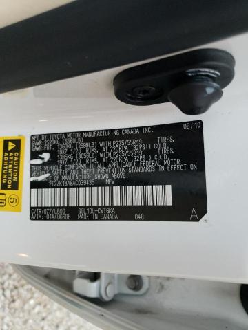 Zdjęcie 10 z aukcji – 2010 LEXUS RX 350 z VIN 2T2ZK1BA8AC039435