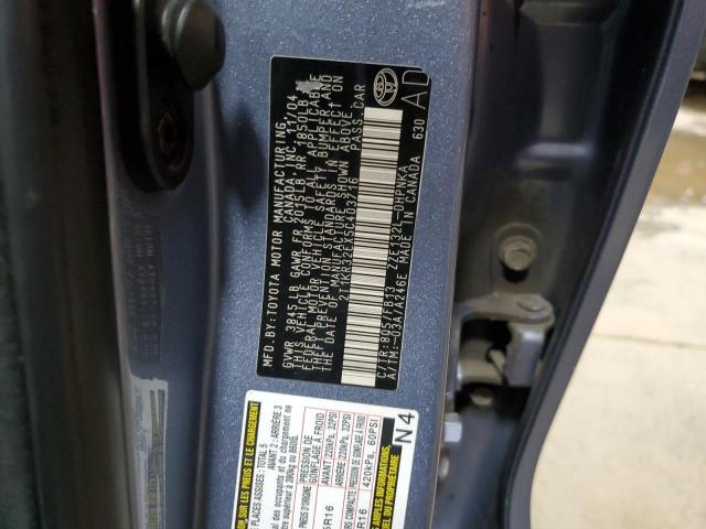 Photo 10 from auction – 2005 TOYOTA COROLLA MA with VIN 2T1KR32EX5C403716