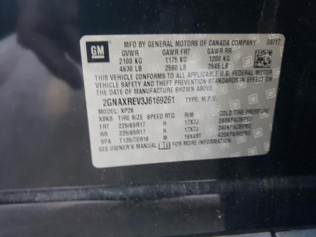 Photo 10 from auction – 2018 CHEVROLET EQUINOX LS with VIN 2GNAXREV3J6169261