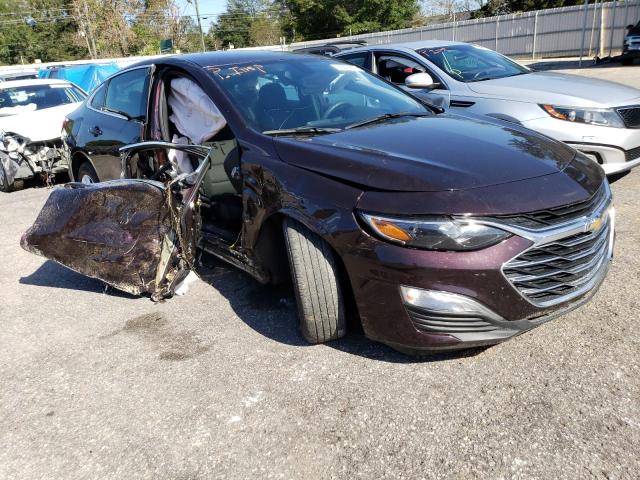CHEVROLET MALIBU LS 2021 with VIN 1G1ZB5ST5MF037448 - Photo from auction