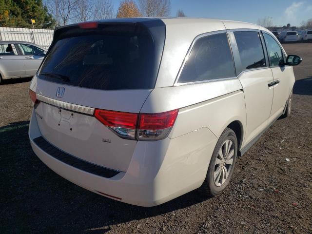 Photo 4 from auction – 2017 HONDA ODYSSEY SE with VIN 5FNRL5H30HB504121