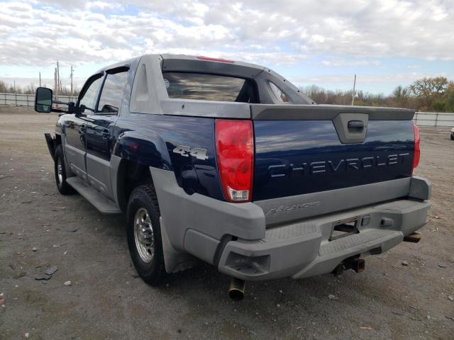 Photo 3 from auction – 2002 CHEVROLET AVALANCHE with VIN 3GNGK23G12G158074