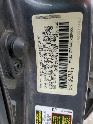 Photo 10 from auction – 2012 TOYOTA COROLLA BA with VIN 5YFBU4EE3CP011741