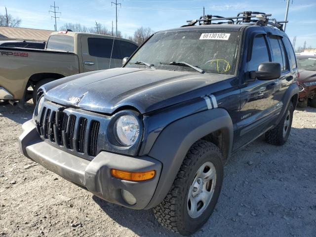 Photo 2 from auction – 2004 JEEP LIBERTY SP with VIN 1J4GL48K84W218543