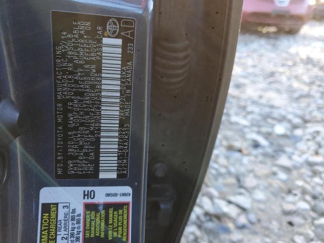 Photo 10 from auction – 2015 TOYOTA COROLLA L with VIN 2T1BURHE2FC318685