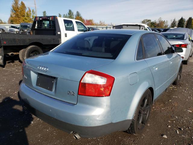 Photo 4 from auction – 2002 AUDI A4 3.0 QUA with VIN WAULT68E22A103616