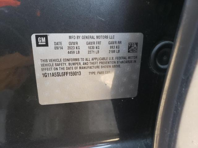 Photo 10 from auction – 2015 CHEVROLET MALIBU LS with VIN 1G11A5SL6FF159013