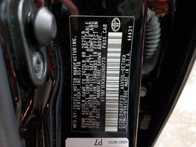 Photo 10 from auction – 2016 TOYOTA CAMRY LE with VIN 4T1BF1FK9GU260773