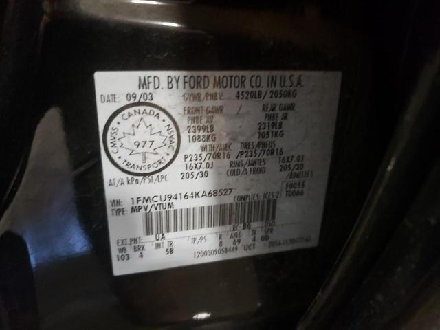 Photo 10 from auction – 2004 FORD ESCAPE LIM with VIN 1FMCU94164KA68527