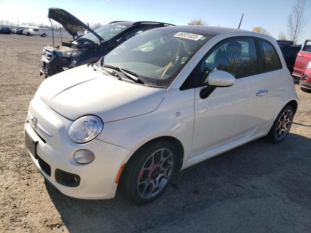 Photo 2 from auction – 2013 FIAT 500 SPORT with VIN 3C3CFFBR9DT511990