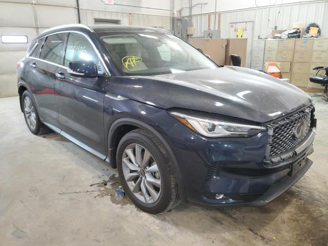 Photo 1 from auction – 2021 INFINITI QX50 LUXE with VIN 3PCAJ5BB2MF115848