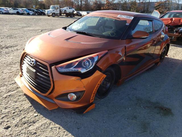 Photo 2 from auction – 2013 HYUNDAI VELOSTER T with VIN KMHTC6AE7DU110247