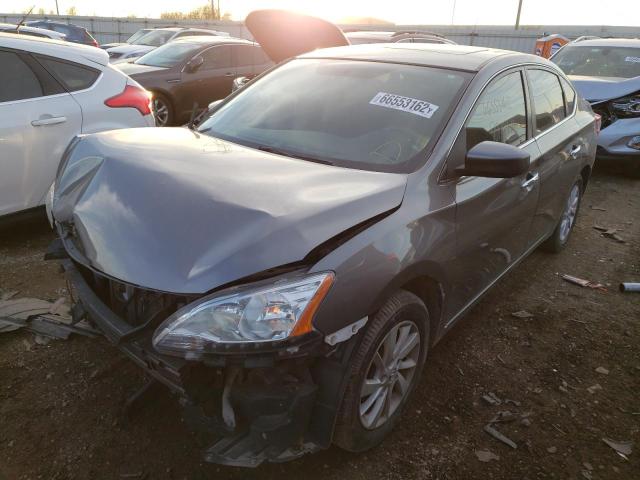 Photo 2 from auction – 2015 NISSAN SENTRA S with VIN 3N1AB7AP4FY353099
