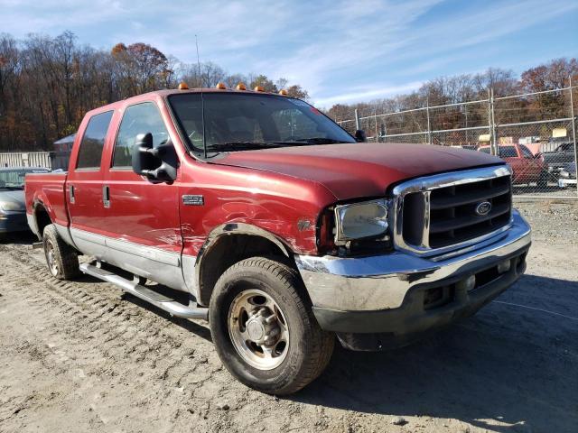 FORD F250 SUPER 2002 with VIN 1FTNW21S62EC86409 - Photo from auction