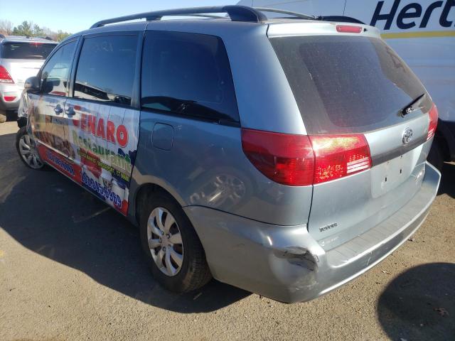 Photo 3 from auction – 2005 TOYOTA SIENNA CE with VIN 5TDZA23C45S270780