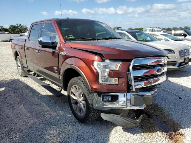 FORD F150 SUPER 2015 with VIN 1FTFW1EG0FFA09615 - Photo from auction