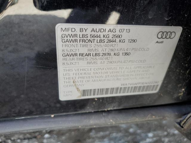 Photo 10 from auction – 2014 AUDI SQ5 PRESTI with VIN WA1VGAFP3EA022260