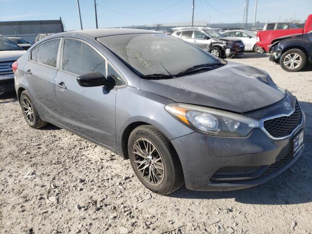 KIA FORTE LX 2015 with VIN KNAFX4A69F5422390 - Photo from auction