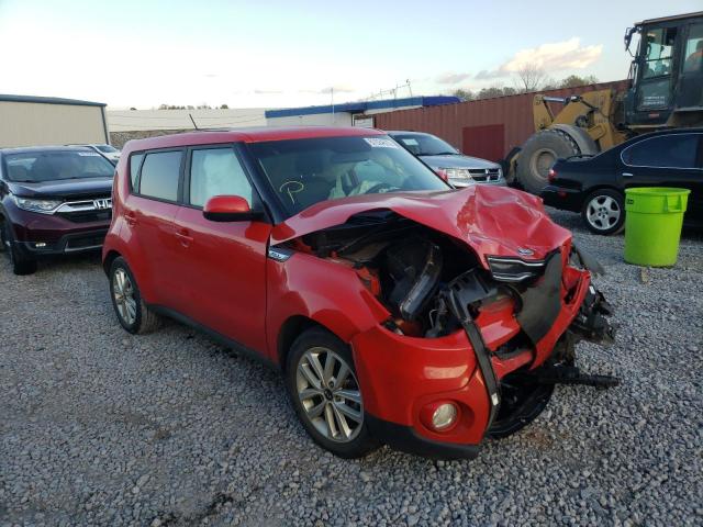 KIA SOUL + 2019 with VIN KNDJP3A59K7010239 - Photo from auction
