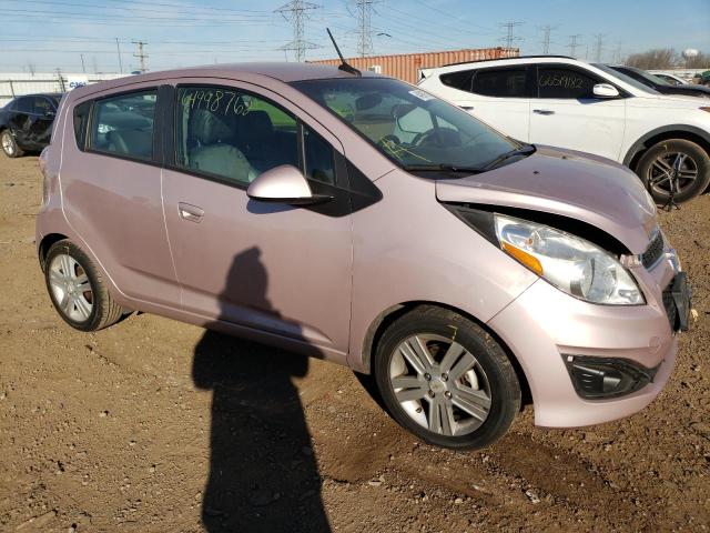 CHEVROLET SPARK 1LT 2013 with VIN KL8CD6S90DC586356 - Photo from auction
