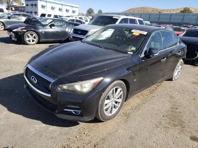 Photo 2 from auction – 2014 INFINITI Q50 BASE with VIN JN1BV7AP1EM684509