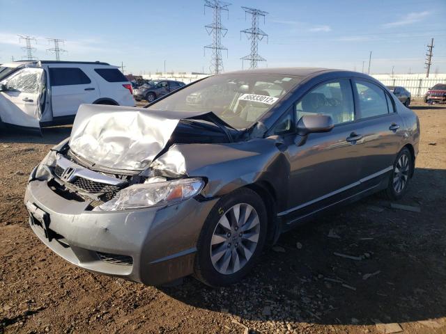 Photo 2 from auction – 2009 HONDA CIVIC EX with VIN 19XFA16899E033657