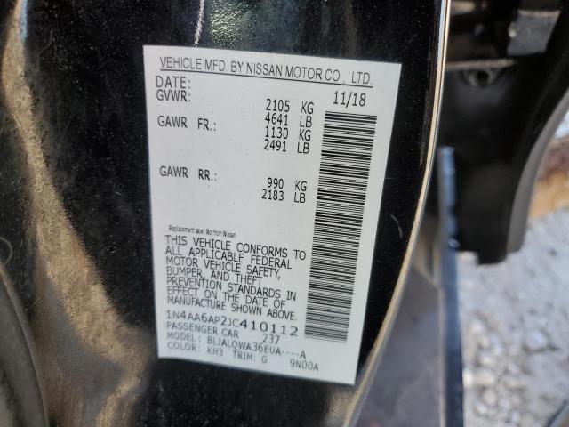 Photo 10 from auction – 2018 NISSAN MAXIMA 3.5 with VIN 1N4AA6AP2JC410112