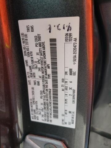 Photo 10 from auction – 2014 FORD ESCAPE with VIN 1FMCU0JX9EUA93562
