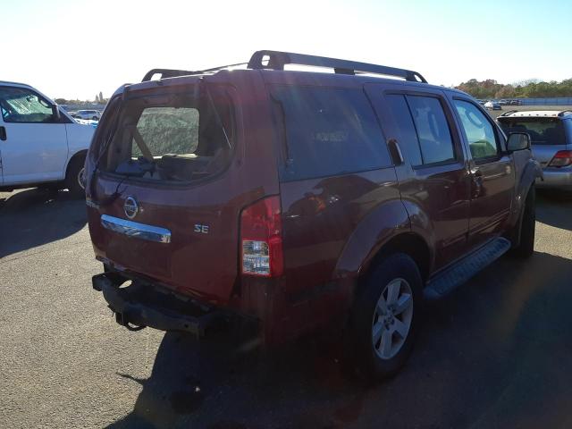 Photo 4 from auction – 2008 NISSAN PATHFINDER with VIN 5N1AR18B48C635007