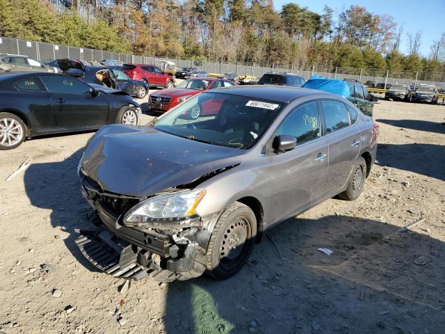 Photo 2 from auction – 2015 NISSAN SENTRA S with VIN 3N1AB7AP4FL688716