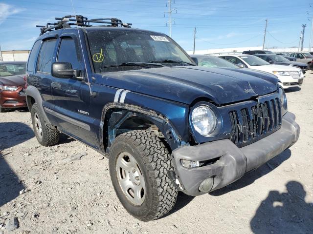 JEEP LIBERTY SP 2004 with VIN 1J4GL48K84W218543 - Photo from auction