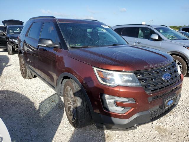 FORD EXPLORER S 2016 with VIN 1FM5K8GT4GGC99147 - Photo from auction
