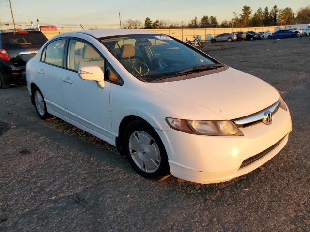 Photo 1 from auction – 2007 HONDA CIVIC HYBR with VIN JHMFA36227S003108