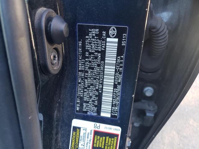 Photo 10 from auction – 2014 TOYOTA CAMRY L with VIN 4T1BF1FK2EU738559