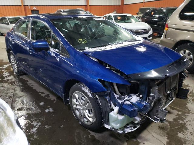 HONDA CIVIC LX 2014 with VIN 2HGFB2E5XEH045021 - Photo from auction
