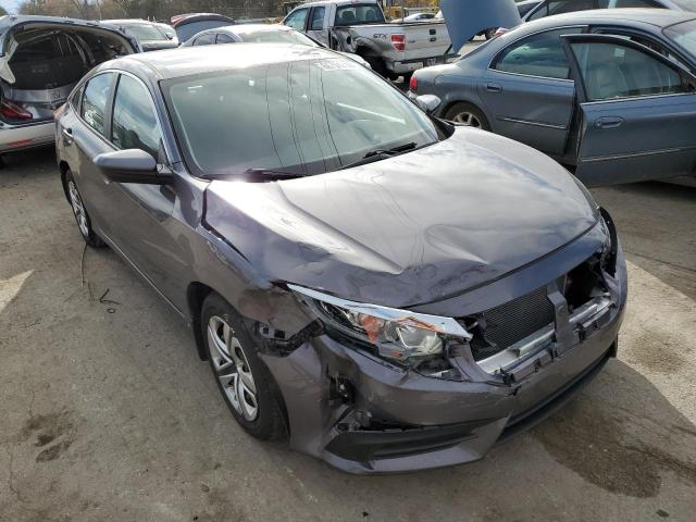 HONDA CIVIC LX 2016 with VIN 19XFC2F5XGE051927 - Photo from auction