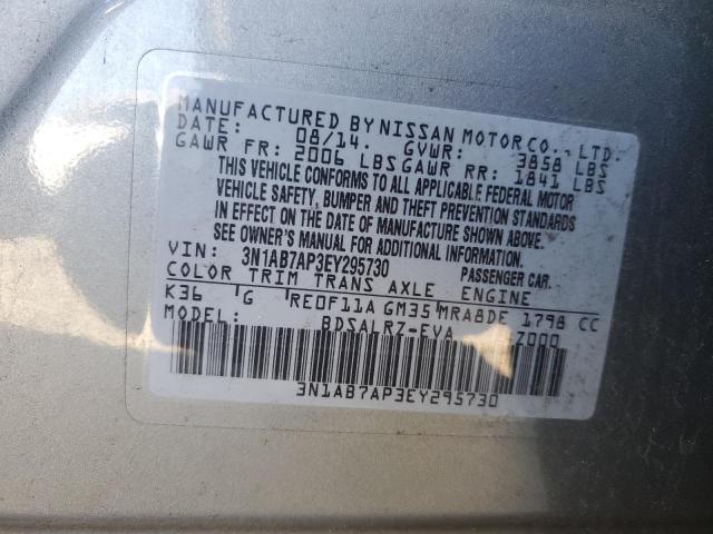 Photo 10 from auction – 2014 NISSAN SENTRA S with VIN 3N1AB7AP3EY295730